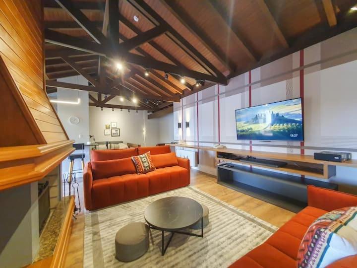 Duplex Cobertura - Gramado Wish Serrano Eksteriør bilde
